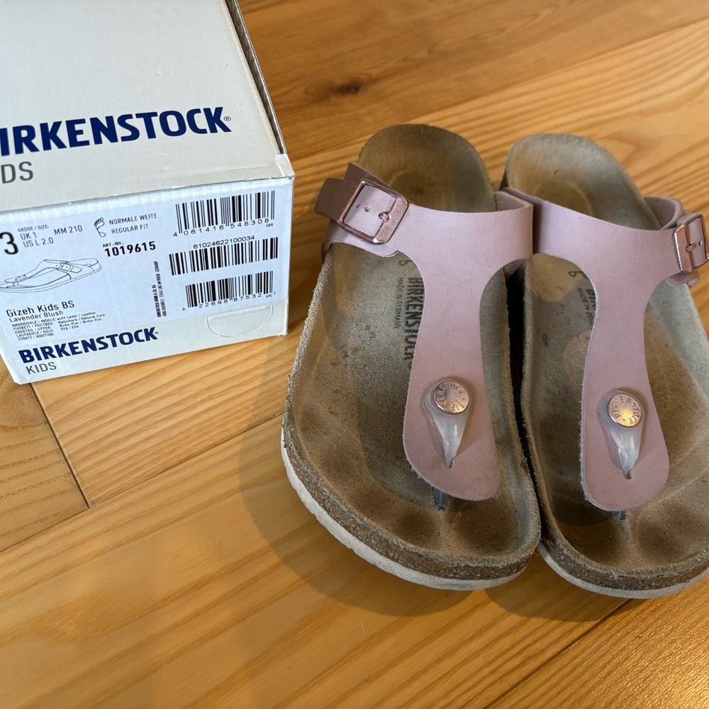 Birkenstock Sandals Gizeh Kids Lavender Blush